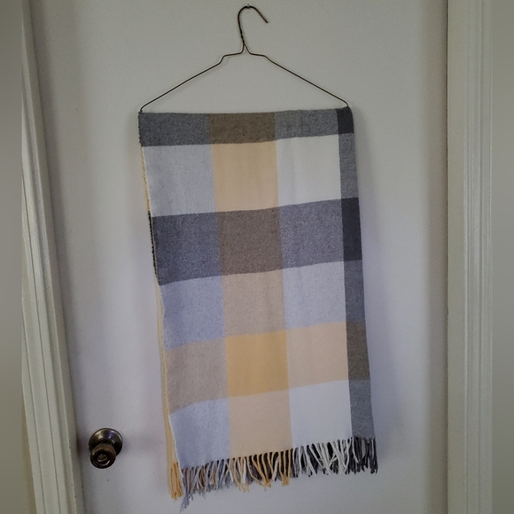 TESSILECHITI Throw Shawl Blanket Luxury Home Fine Cotton Blend Super Soft 51x67" - Picture 1 of 6